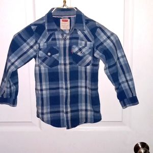 Levi 4t button up shirt
